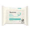 Servetele Demachiante, Aveeno, Calm + Restore, pentru Ochi, Buze si Fata, Indeparteaza Eficient Machiajul, pentru Pielea Sensibila, cu Extract de Ovaz, fara Alcool, 25 buc