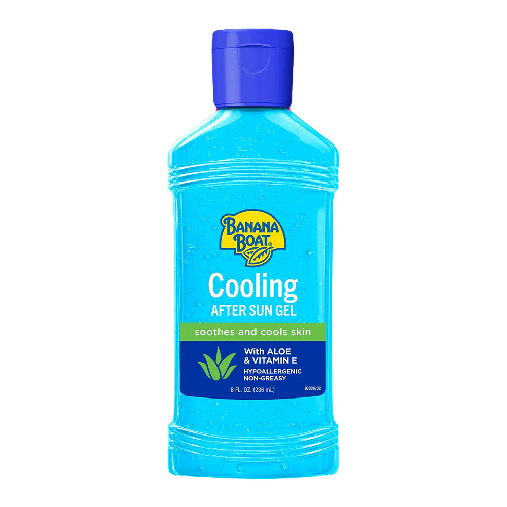 Gel after sun, Banana Boat, Cooling After Sun Gel cu Aloe și Vitamina E, Răcorește și calmează pielea, 236 ml