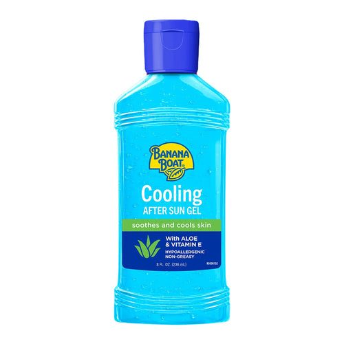 Gel after sun, Banana Boat, Cooling After Sun Gel cu Aloe și Vitamina E, Răcorește și calmează pielea, 236 ml
