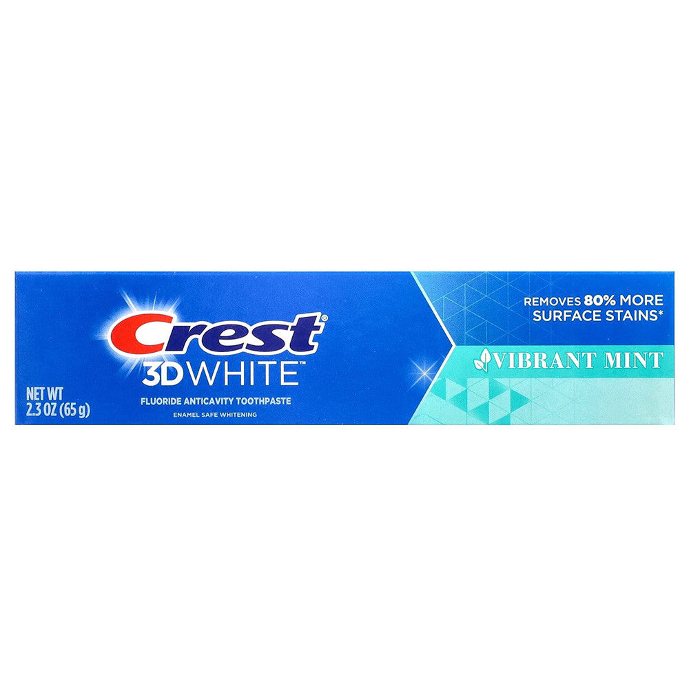 Pasta de Dinti, Crest, 3D White Vibrant Mint, Albire Dentară și Respirație Fresh, 65gr