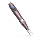 Creion cu Micro-Ace din Titan, Dermapen, Dr. Pen, Ultima A10, pentru Electroporare, impotriva Ridurilor si Imbatranirii, fara Fir, 2x Rezerve 12 pini, Adancime 0.25 - 3.00 mm, 5 viteze