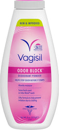 Deodorant Pudră, Vagisil, Odor Block, Fără talc, Previne frecarea, Confort, 227 g