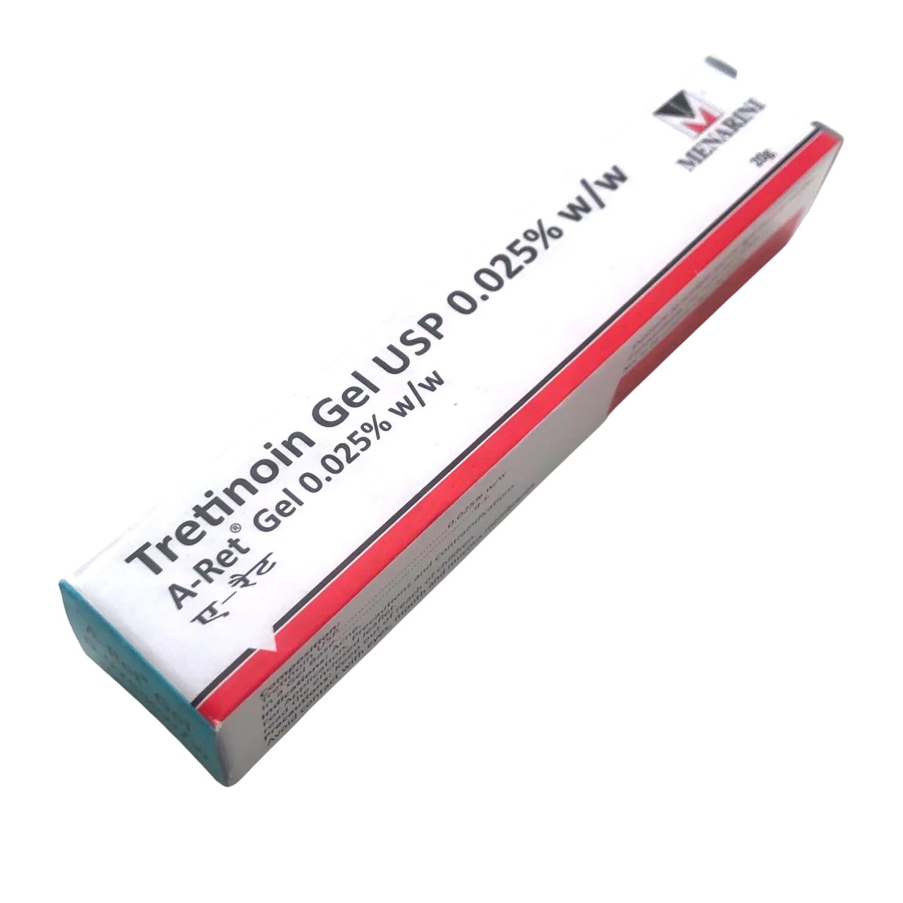 Gel, Menarini, A-Ret, Anti-Acnee, Anti-Rid, Tretinoina 0.025%, 20gr