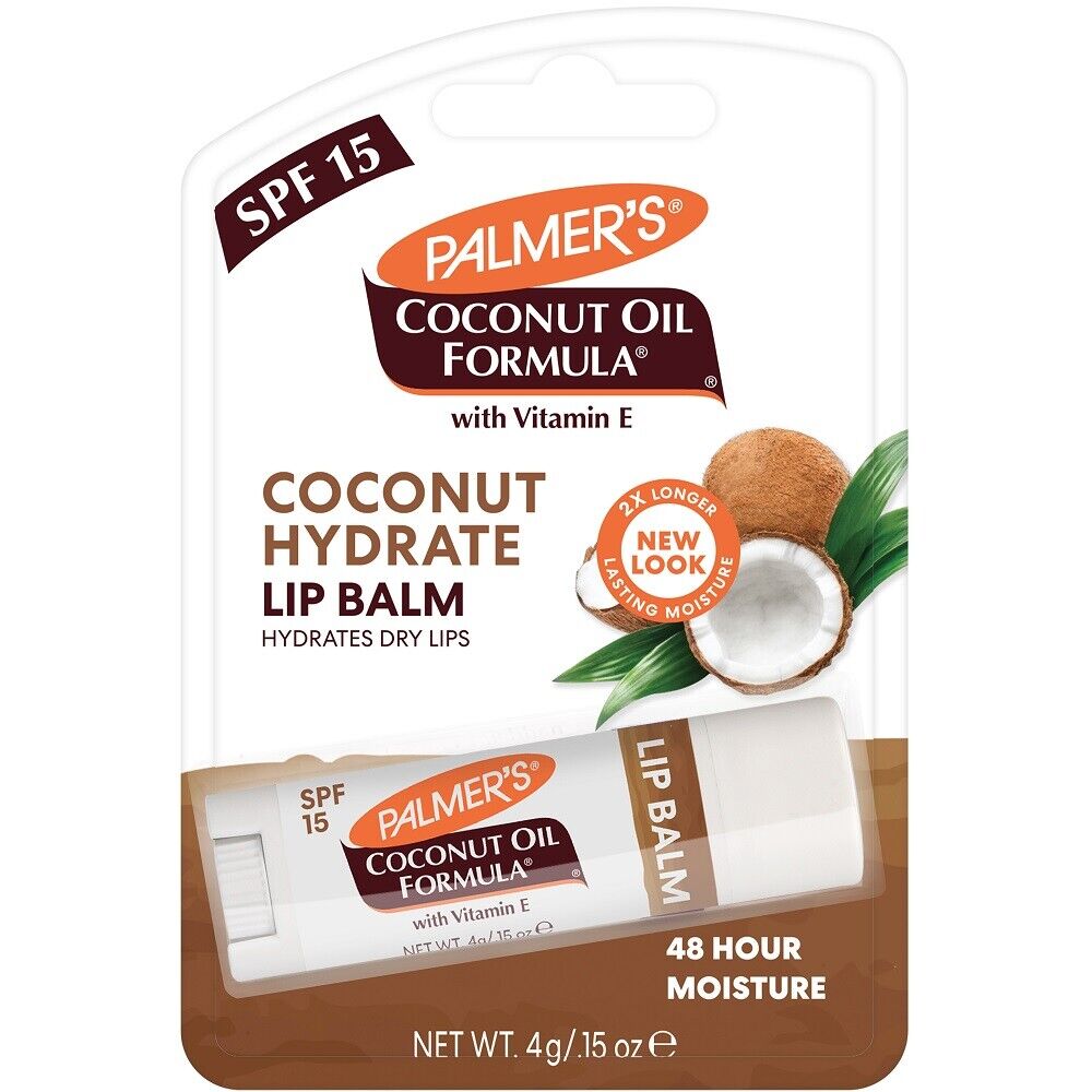 Balsam de Buze, Palmer's, Coconut Hydrate, Cu Efect Hidratant, SPF 15, Aroma de Cocos, 4gr