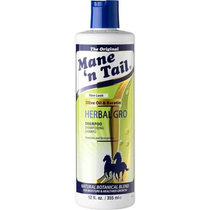 Șampon herbal, Mane 'n Tail, Herbal Gro, Creștere, Fortifiere, Curățare, 355 ml