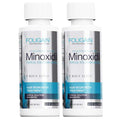 Set Solutie pentru Cresterea Parului, Foligain, Minoxidil 5%, cu Alcool Redus, Pipeta Inclusa, 2x 60ml