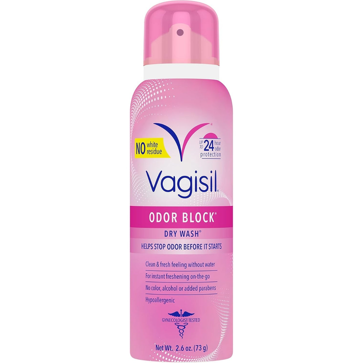 Spray pentru Zona Intima, Vagisil, Odor Block, Neutralizeaza Mirosurile Neplacute si Asigura Senzatia de Prospetime pe Parcursul Zilei, 73gr