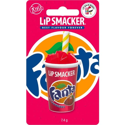 Balsam de Buze, Lip Smacker, Coca-Cola Strawberry Fanta, Hidratare, Aromă Fructată, Protecție Buze, 7.4 g