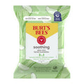 Șervețele curățare facială 3-în-1, Burt's Bees, Aloe Vera, Îndepărtează machiajul, Curăță & calmează, 30 bucăți