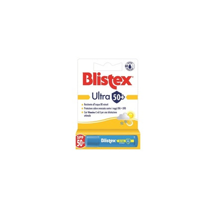 Balsam de Buze, Blistex, Ultra SPF 50+, Protecție solară ridicată, Hidratare, 4.25 g