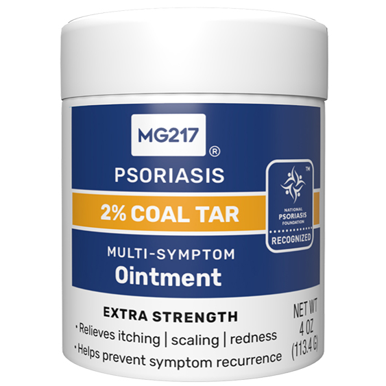 Unguent Medicinal, MG217, Tratament Psoriazis, Fortificat cu Vitamina A, D, E, cu Gudron Carbune 2%, 113.4gr