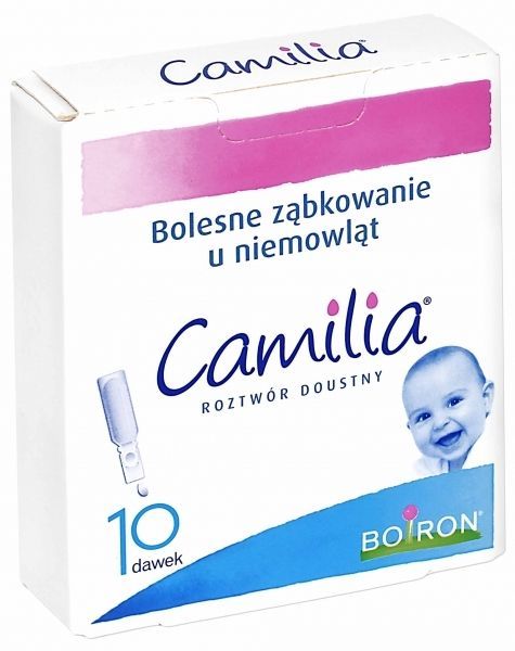 Tratament Homeopat, Camilia, Calmare Dureri Gingivale in Urma Dentitiei, pentru Bebelusi, 10 Fiole