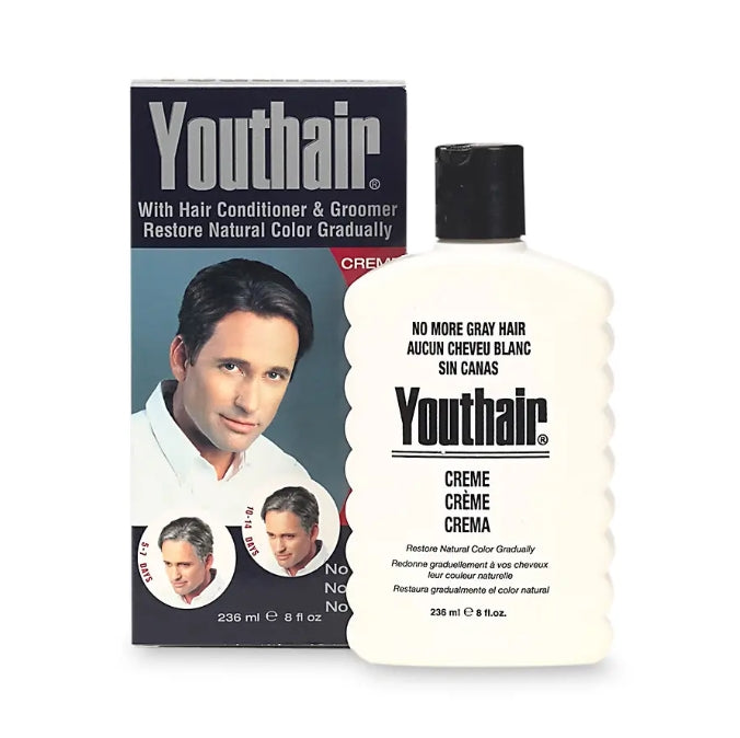 Crema Repigmentare Par Alb, Youthair, Rezultate in 3 Saptamani, Flacon 236ml