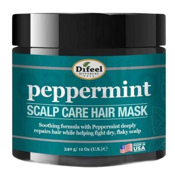 Mască Scalp, Difeel, Peppermint, Îngrijire Scalp, Revigorare, Hidratare, 340 g