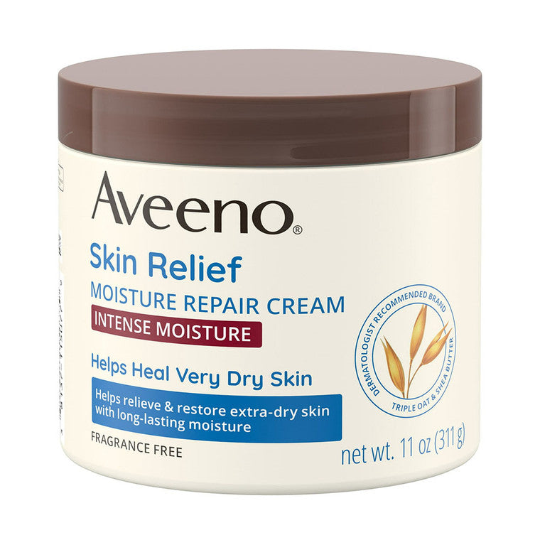 Cremă intensă hidratare, Aveeno, Skin Relief, Foarte uscată / extra uscată, 311 g