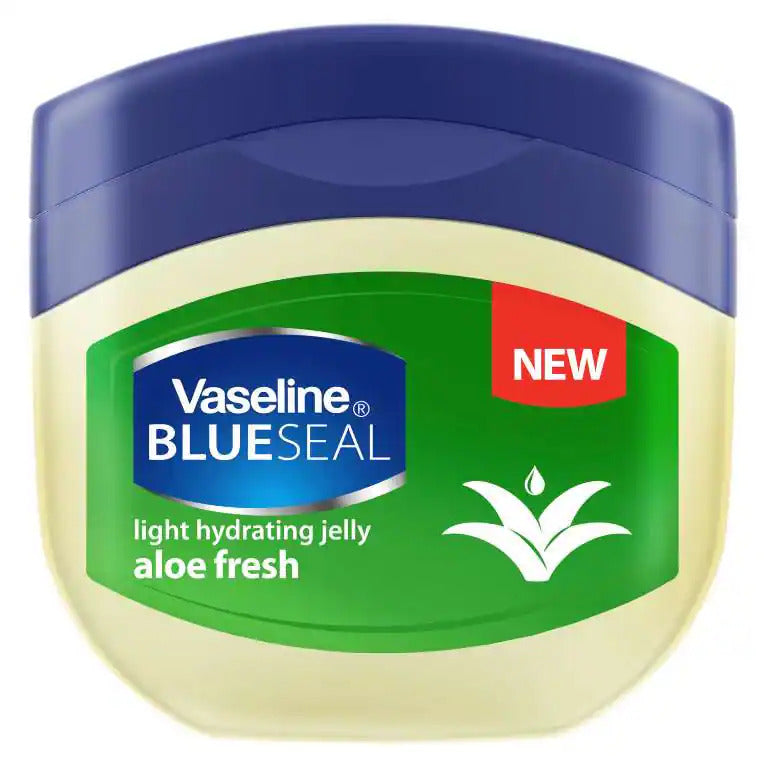 Cremă de Corp, Vaseline, Blue Seal Aloe Vera, Calmare și hidratare intensă, Piele fină, 50 ml