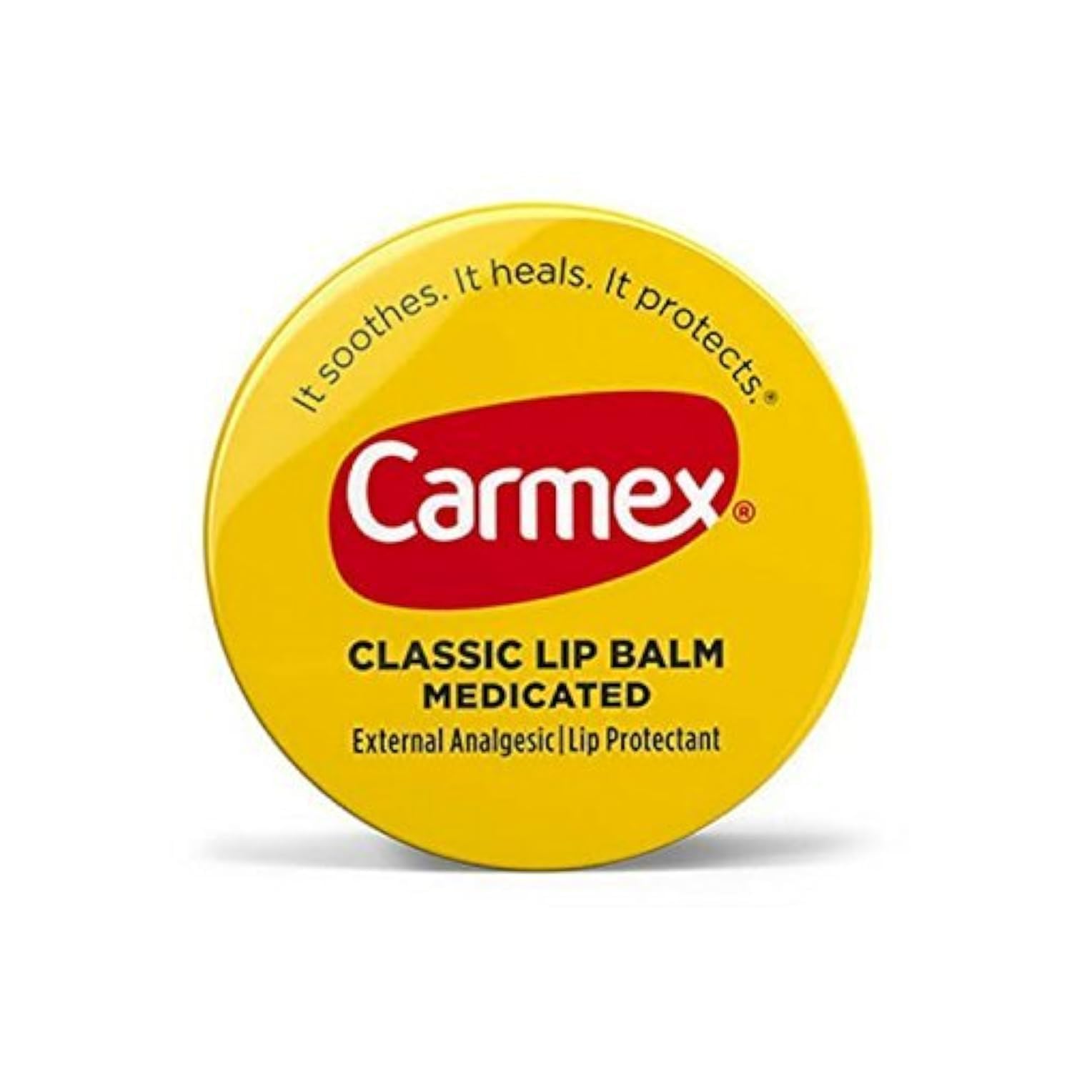 Balsam de buze, Carmex, Clasic, Medical, Calmare pentru buze crăpate, Hidratare intensă, Protecție, 7.5 g