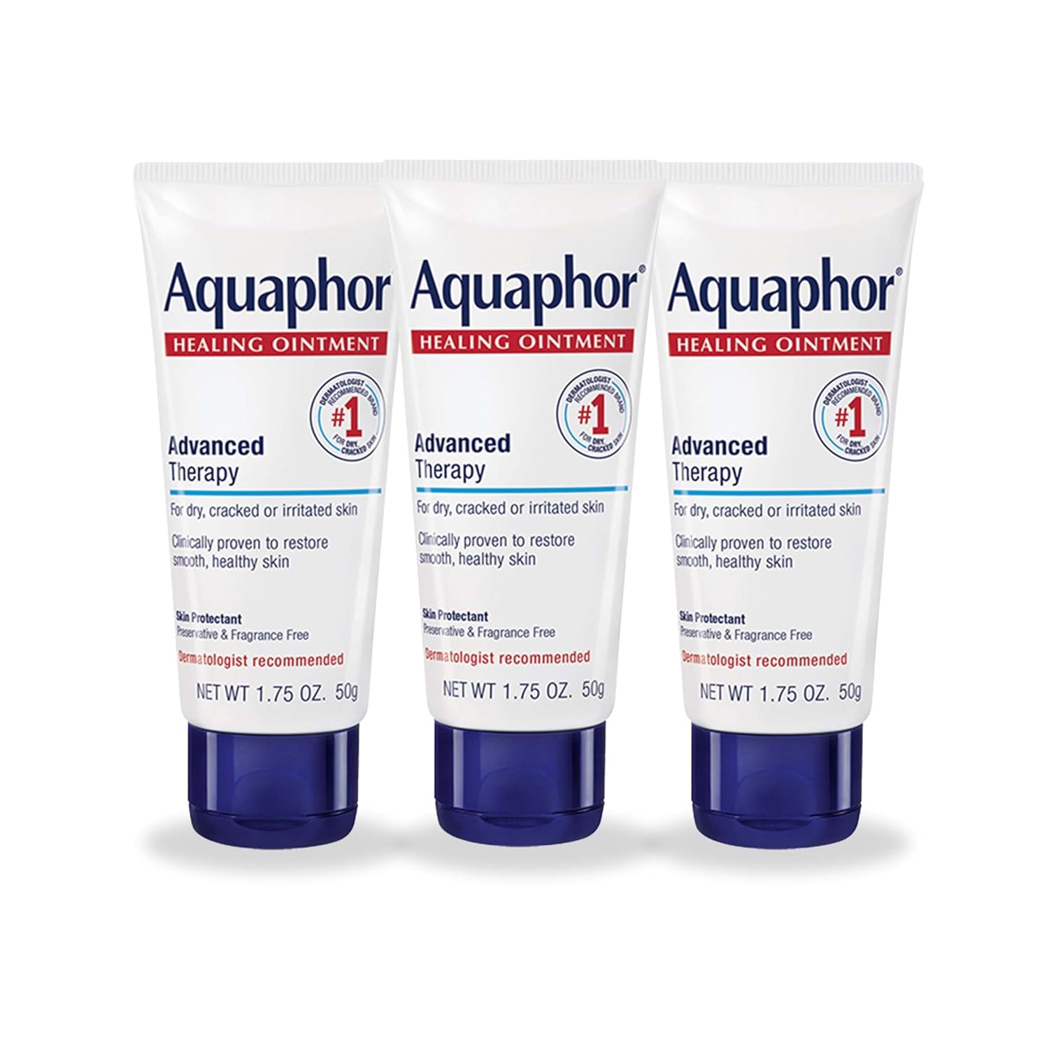 Unguent, Aquaphor, Advanced Therapy, Hipoalergenic, Fără Parfum, Îngrijire piele, 50 g