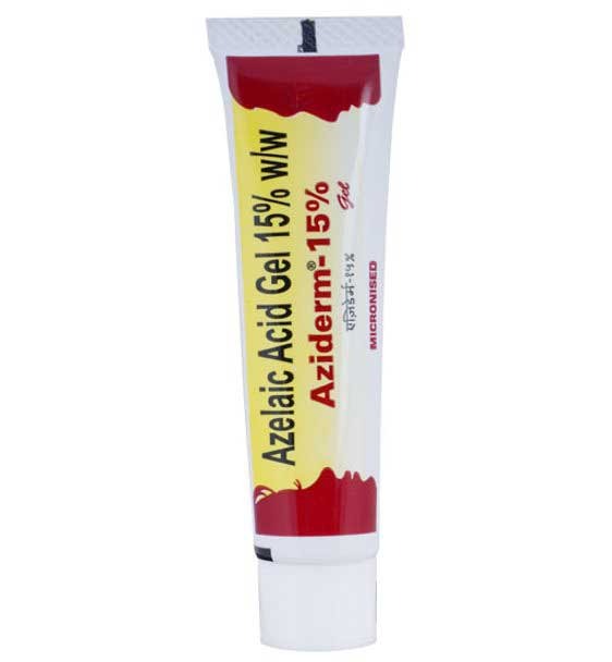 Face Cream, Aziderm, Anti-Acne, Against Rashes, Relieves Pimples, Redness and Itching, Azelaic Acid 15%, 10gr