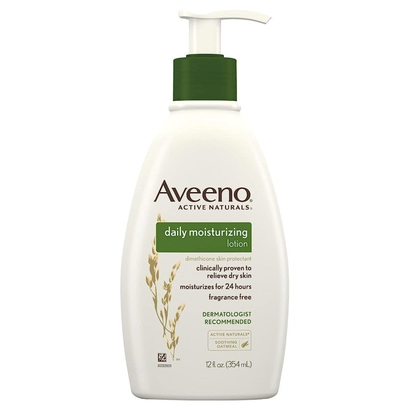 Crema de Corp, Aveeno, Daily Moisturizing, Hidratare Intensa, pentru Pielea Uscata, cu Extract din Ovaz, 354ml