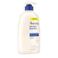 Gel de duș, Aveeno, Skin Relief, Fără parfum, Formula cu triplu ovăz, Curățare delicată, 1 L