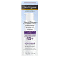 Ser de Fata, Neutrogena, Ultra Sheer Moisturizing, cu Protectie Solara, SPF 60+, impotriva UVA si UVB, cu Vitamina E, Rezistent la Apa, fara Parfum, 50ml