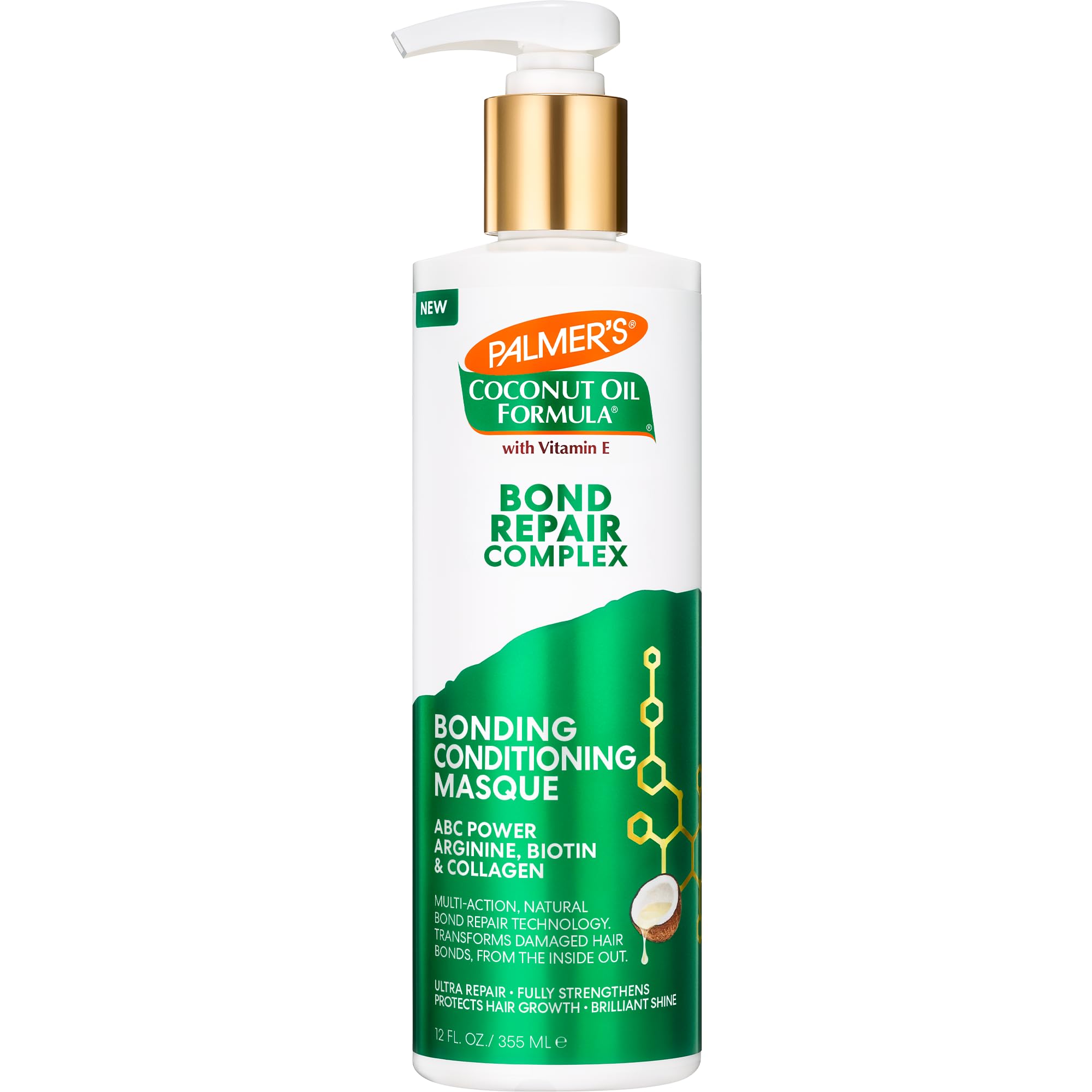 Masca Nutritiva Pentru Par, Palmer's, Amino Bonding Complex Hair Mask, Conditionare Intensa, Repara Structura Firului, 355ml