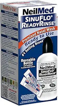 Sistem de clătire nazală premixat, NeilMed, SinuFlo Ready Rinse, Confort maxim, 237 ml