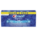 Set 2x Paste de Dinti, Crest 3D White, Arctic Fresh, Efect Albirea Dintilor si Respiratie Proaspata, 107gr