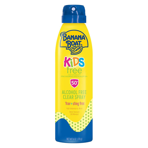 Spray protecție solară pentru copii, Banana Boat Kids Free, UltraMist SPF 50+, Fără alcool, fără lacrimi, 170 g