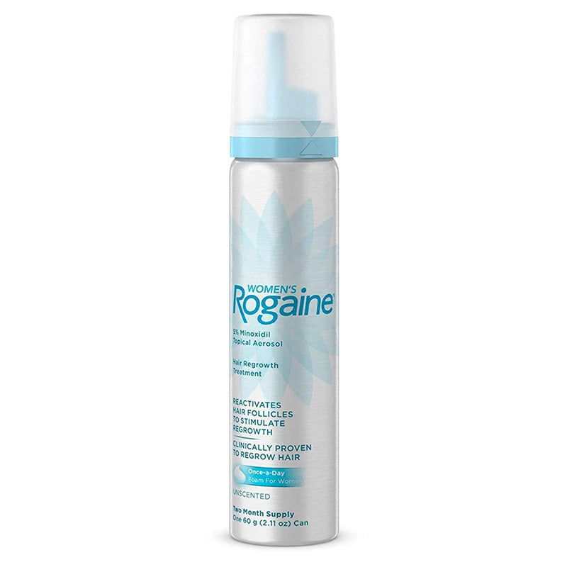 Spuma, Rogaine, impotriva Caderii Parului, Minoxidil 5%, pentru Femei, Tratament 2 luni (1x flacon 60ml)