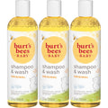 Șampon & gel de duș bebeluși, Burt's Bees, Original, Fără lacrimi, Îngrijire bebeluși, 355 ml