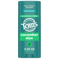Deodorant natural, Tom's of Maine, Cucumber Aloe, Fără aluminiu, Protecție miros & umezeală, 92 g