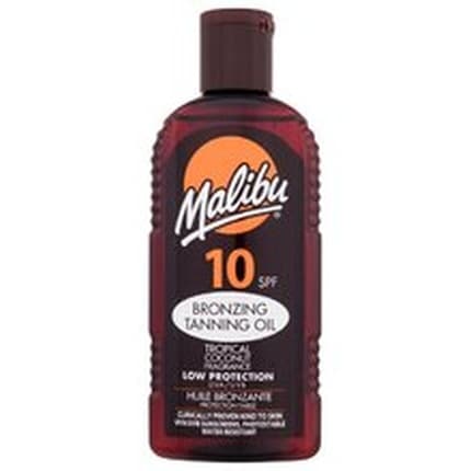 Ulei bronzare, Malibu, Tanning Oil SPF 10, Bronzare Intensă, Hidratare, Luciu Plăcut, Gramaj nedeclarat