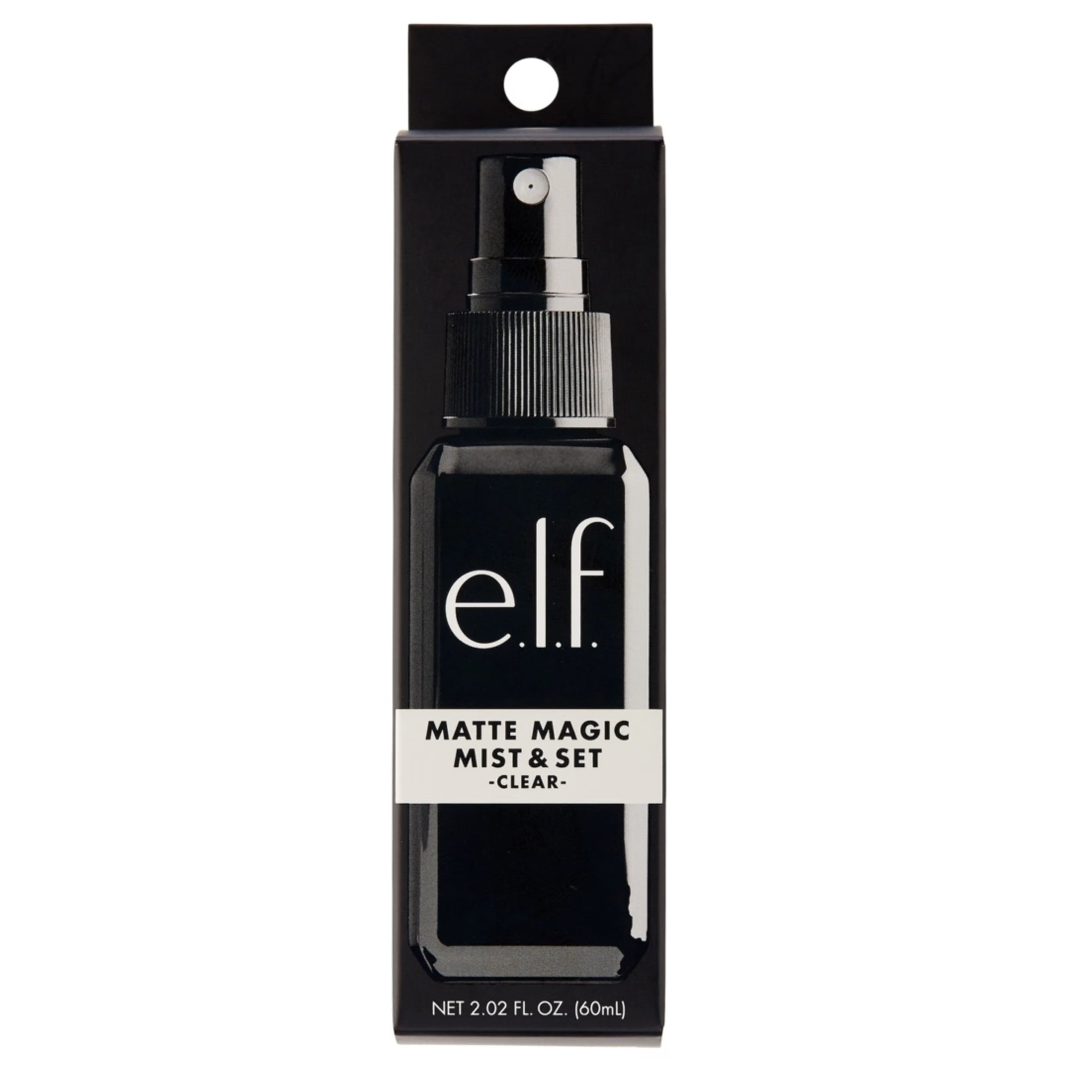 Spray pentru Fixarea Machiajului, e.l.f., Matte Magic Mist & Set, Ofera un Finisaj Mat de Lunga Durata, Textura Non-Lipicioasa, 60ml