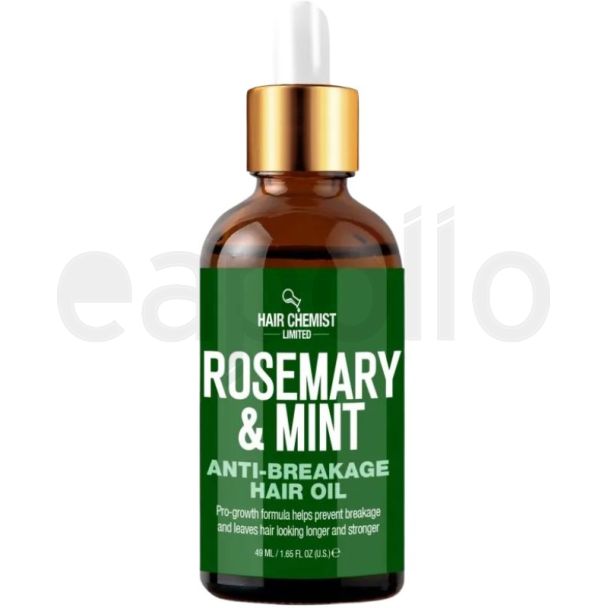 Ulei de păr, Hair Chemist, Rosemary & Mint, Revigorare, Hrănire, Strălucire, 49 ml