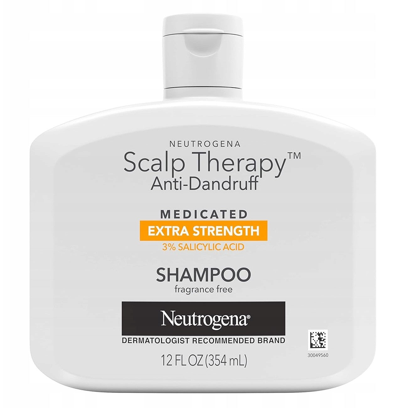 Sampon, Neutrogena, Medicated, Extra Strength, impotriva Mancarimilor si Matretii, cu Acid Salicilic 3%, fara Parfum, 354ml