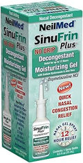 Gel nazal decongestionant hidratant, NeilMed, SinuFrin Plus, Calmare și hidratare, 15 ml