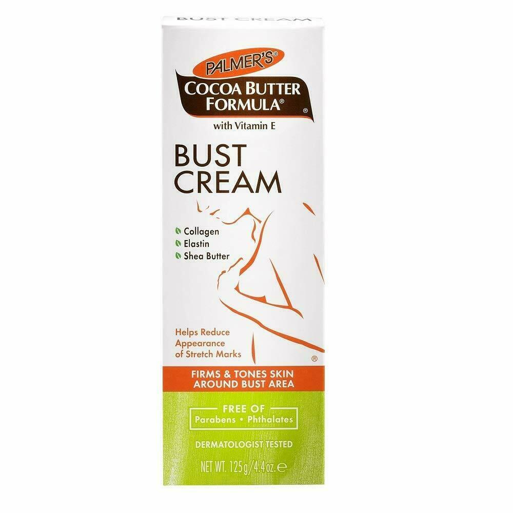 Cremă de Masaj, Palmer's, Cocoa Butter Formula, Fermitate bust, Piele mai suplă, 125 g