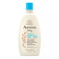 Baie spumantă, Aveeno, Pentru piele sensibilă, Extract de ovăz, Curățare delicată, Calmare, 500 ml