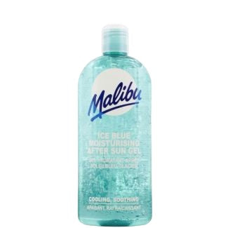 Gel după plajă, Malibu, Ice Blue, Calmarea Pielii, Hidratare Intensă, Răcorire, 400 ml