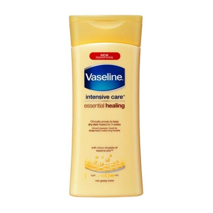 Loțiune de Corp, Vaseline, Intensive Care Essential, Îngrijire zilnică, Piele catifelată, 200 ml