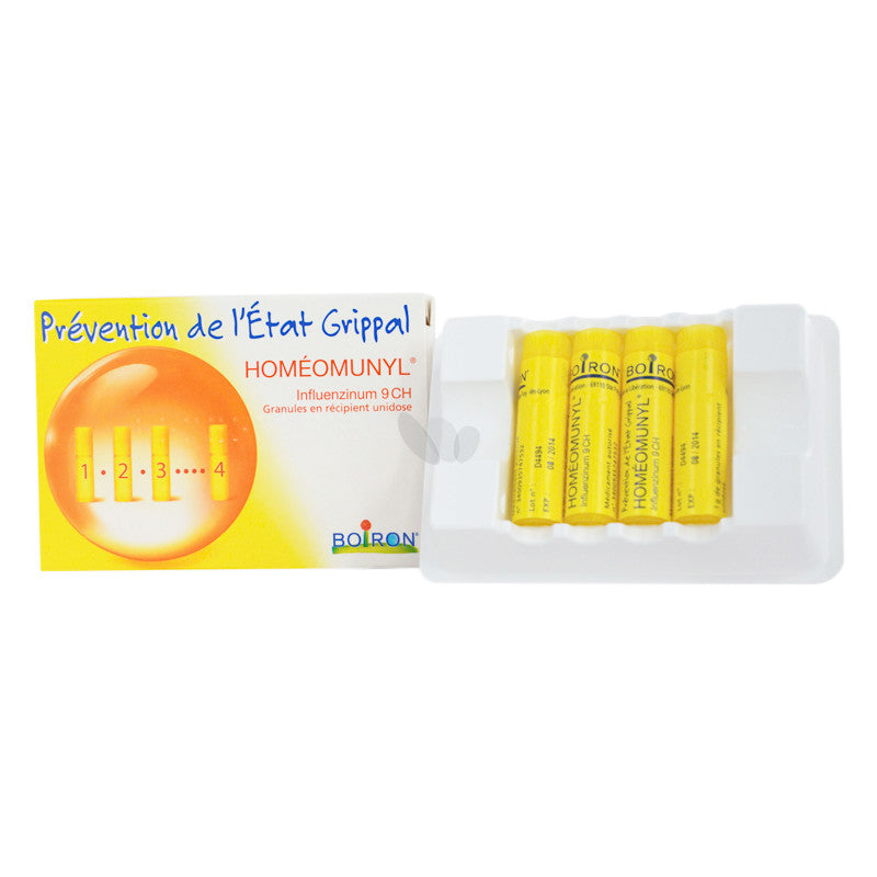 Tratament Homeopat, Homeomunyl, Boiron, pentru Prevenirea gripei si a Racelii, 4 unidoze