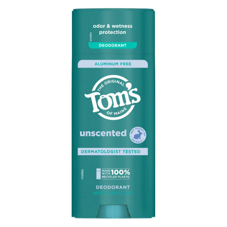 Deodorant solid, Tom's of Maine, Fără aluminiu, Fără parfum, Protecție miros, Delicat, 92 g