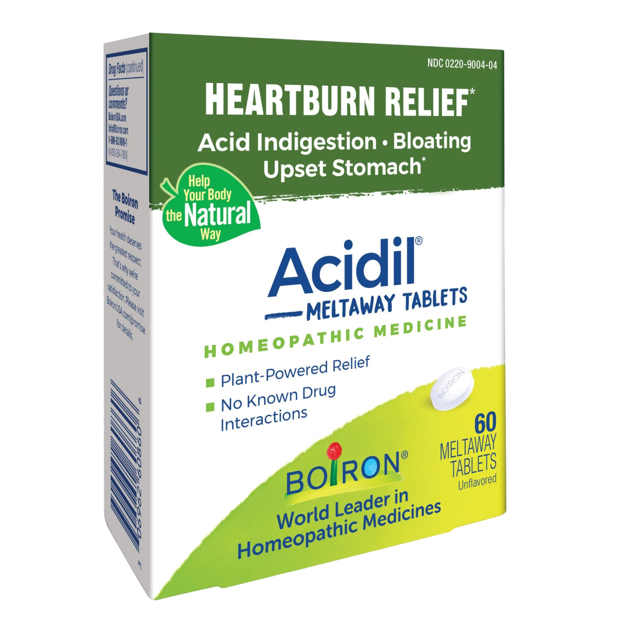 Tratament homeopat, Boiron Acidil, 60 tablete, pentru reflux gastric si arsuri la stomac