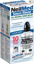 Kit irigare nazală, NeilMed, Sinus Rinse Starter Kit, Curățare nazală, Confort respirator, Soluție completă