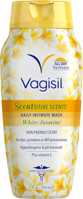 Gel de Curățare Feminină, Vagisil, Scentsitive Scents, PH Echilibrat, Testat de Ginecologi, 354 ml