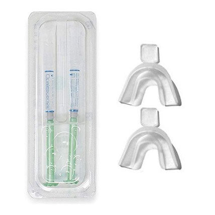 Kit Albirea Dintilor, Opalescence, PF Menta, 2x Seringi 1.2ml, 35% Peroxid Carbamida, Mulaje Incluse
