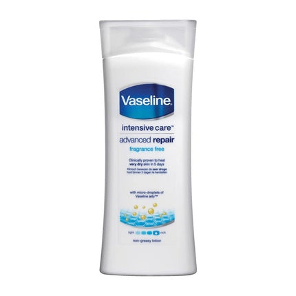 Loțiune de Corp, Vaseline, Intensive Care Advanced Repair, Reparare avansată, Reduce uscăciunea, 400 ml