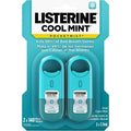 Set Spray Bucal, Listerine, Pocket Mist, impotriva Halitozei si Respiratiei Urat Mirositoare, 280 Pulverizari, 2x 7.7ml